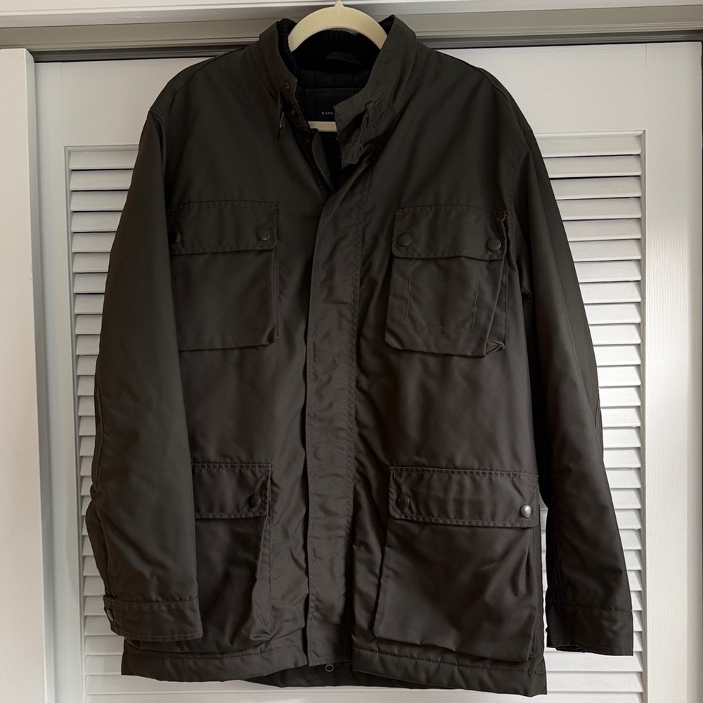 Men's Banana Republic Dark Green Coat